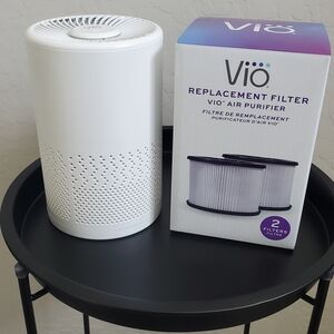 Vio Air Purifier and 2 Replacement Filters